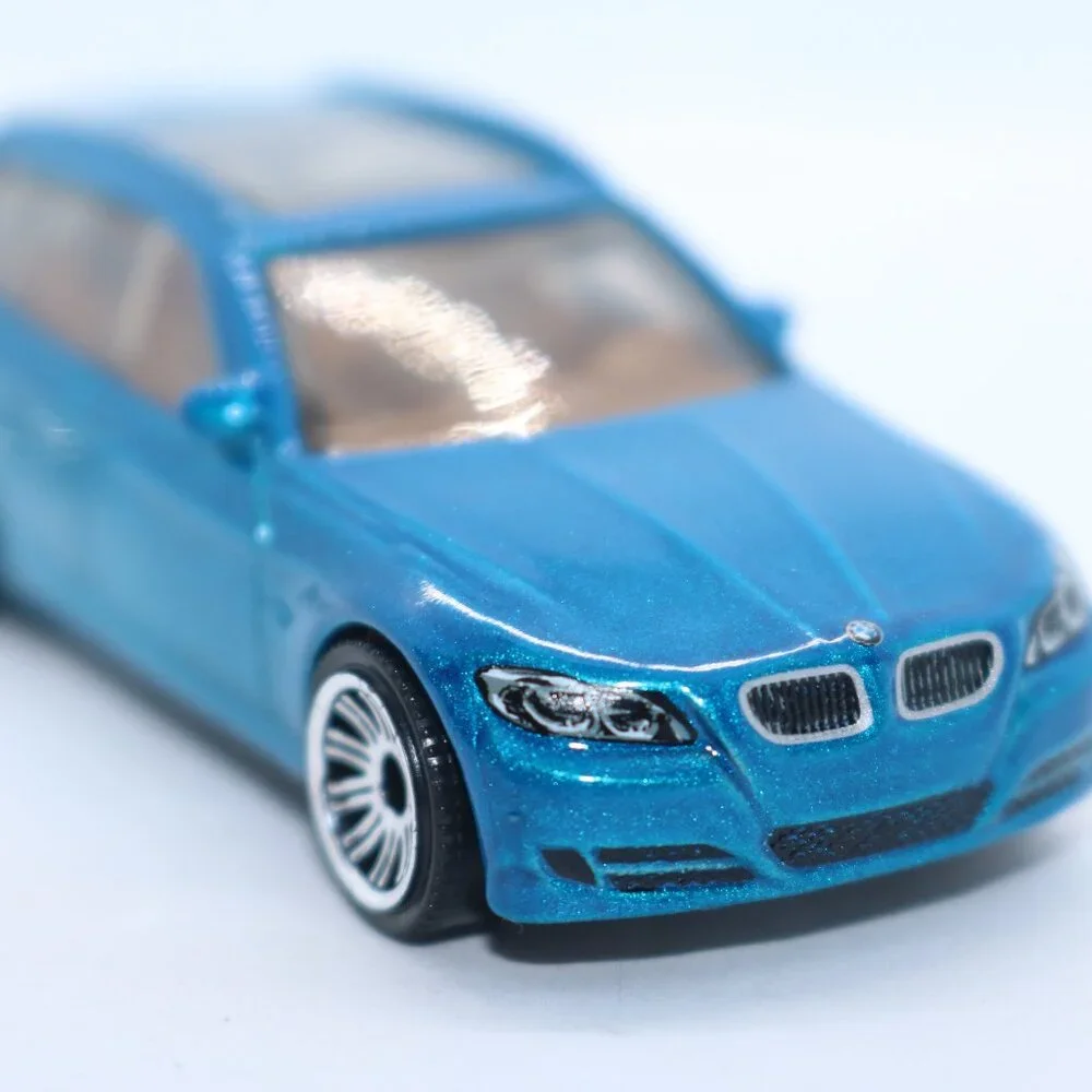 Matchbox 2021 blue BMW suv custom keychain
